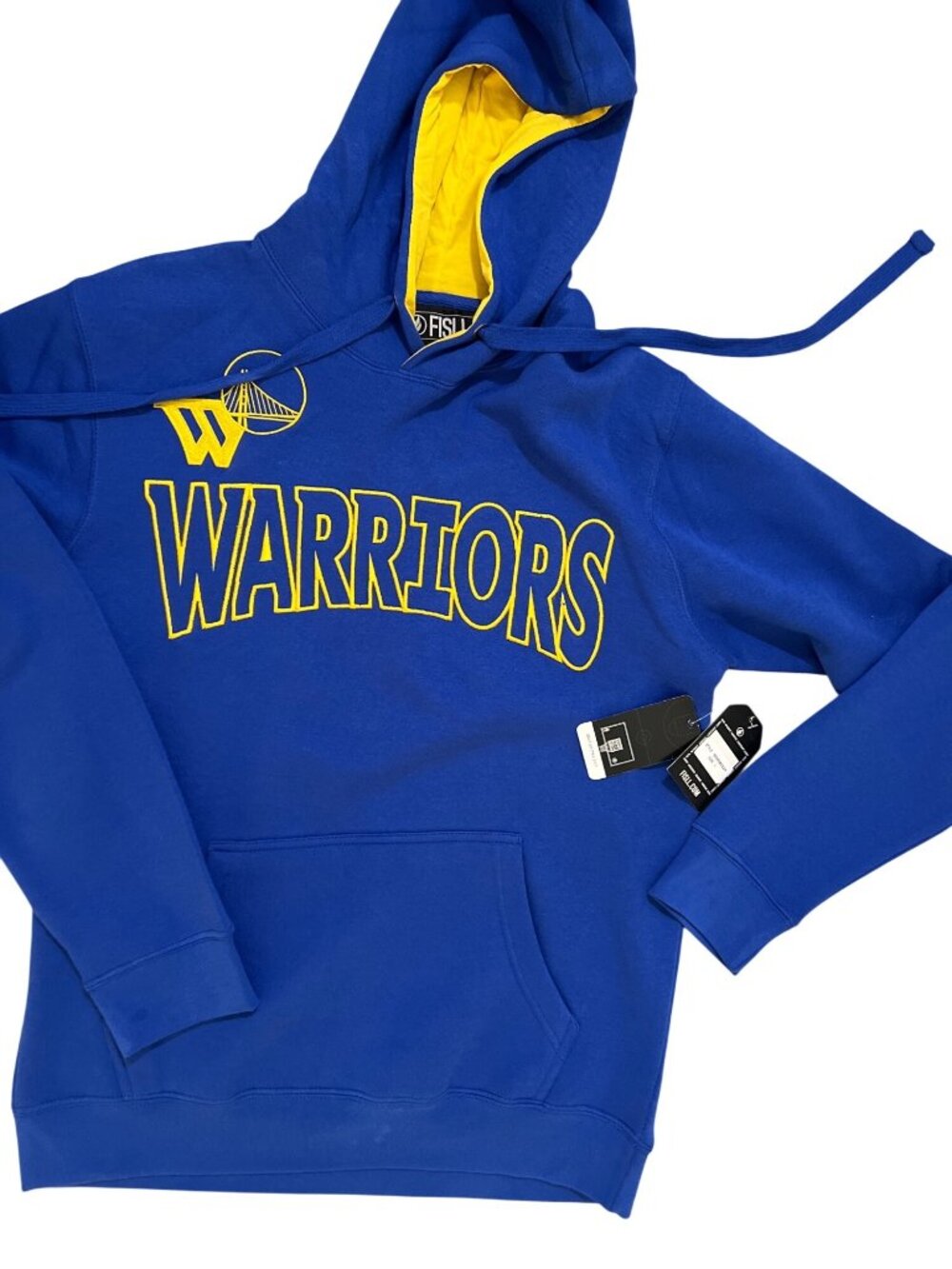 NWT‎ men's FISLL NBA Golden State Warriors hoodie sweatshirt L Large